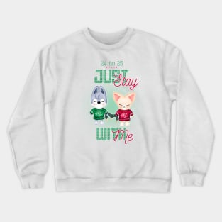 STAY with me  - Jeongchan / SKZOO Crewneck Sweatshirt